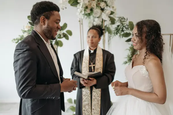 a female minister marrying a couple from CHURCH IN DALLAS in Dallas, TX - church near me